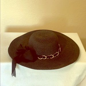 Black elegant hat